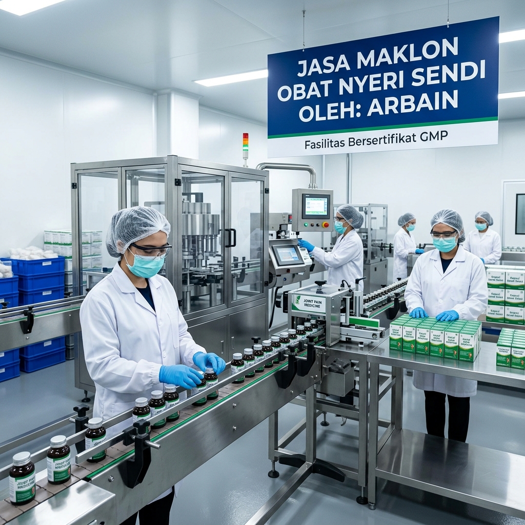 5 Kriteria Cocok Membuat Anda Pilih Maklon Andalan untuk Produk Nyeri Sendi