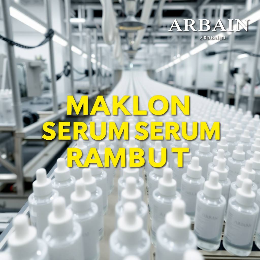 Kenali Keunggulan Maklon Serum Rambut dari PT Arbain Jaya: Inovasi yang Mengubah Game Bisnis