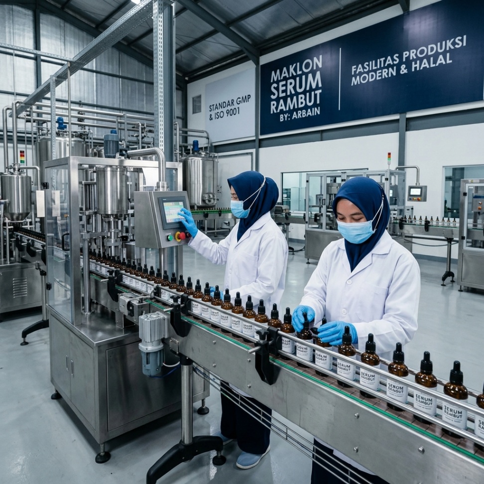 Produksi Maklon Serum Rambut yang Aman: Menciptakan Produktifitas yang Lebih Tinggi tanpa Perlu Khawatir tentang Keamanan Formula