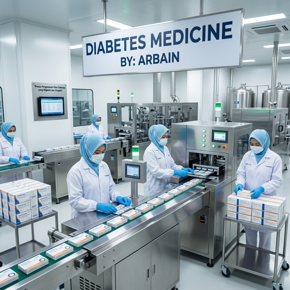 Buktikan Kinerja yang Tak Diragukan: Maklon Obat Diabetes yang Berhasil - Pabrik Maklon Arbain