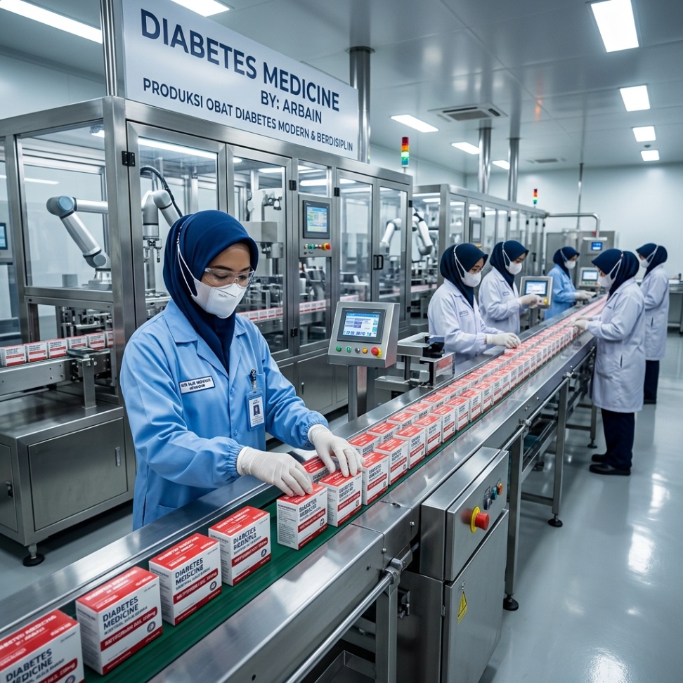 Pabrik Maklon Arbain: Cocok Untuk Bisnis Anda yang Ingin Membuat Obat Diabetes Sendiri