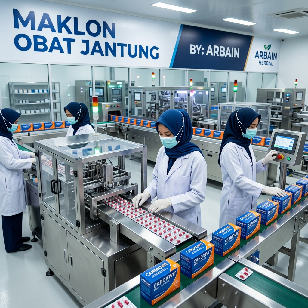 Mengatasi Masalah Jantung dengan Solusi Produksi Obat Jantung Terpercaya dari Pabrik Jasa Maklon PT Arbain Jaya Investama