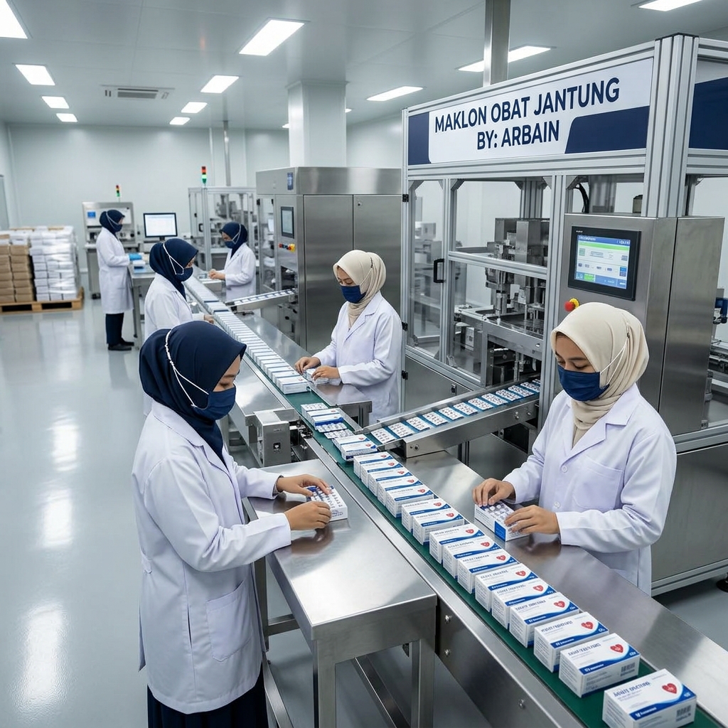 Cocok Untuk Siapa? Jasa Maklon Obat Jantung yang Profesional dari PT. Arbain Jaya Investama