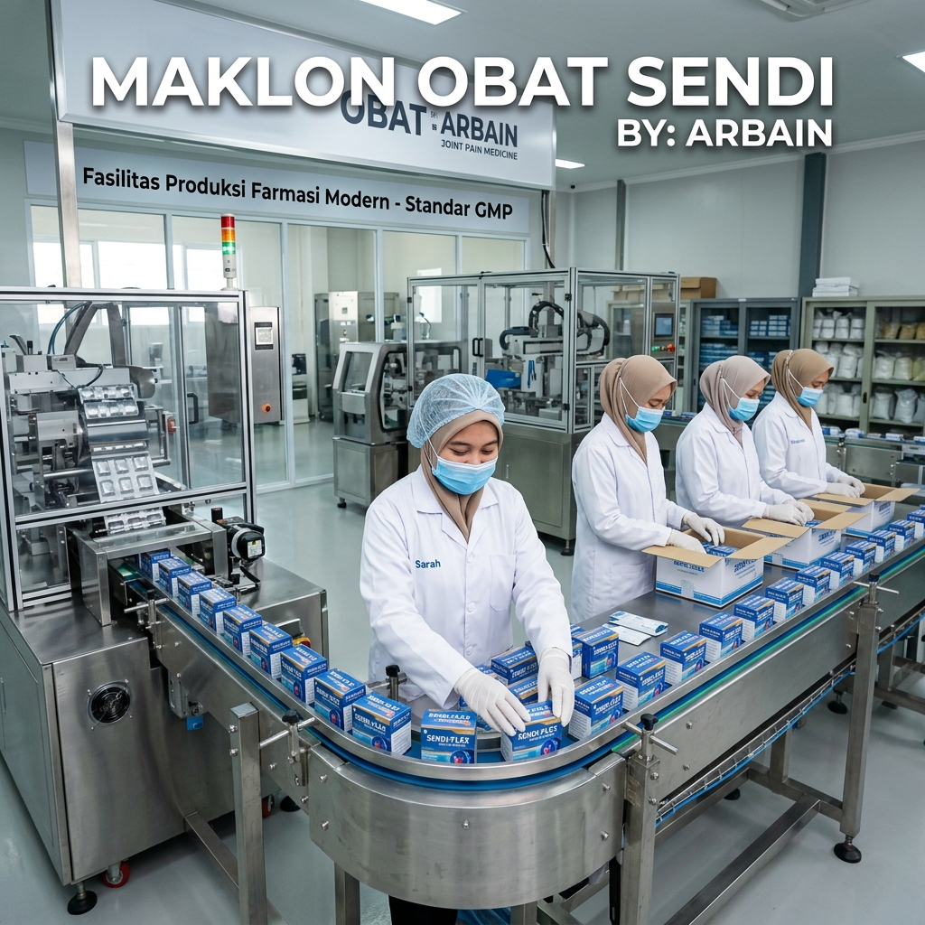 Rekomendasi Pabrik Jasa Maklon Nyeri Sendi yang Tepat untuk Membuat Produk Kosmetik Sempurna - Hubungi Kami Sekarang! 081804599614