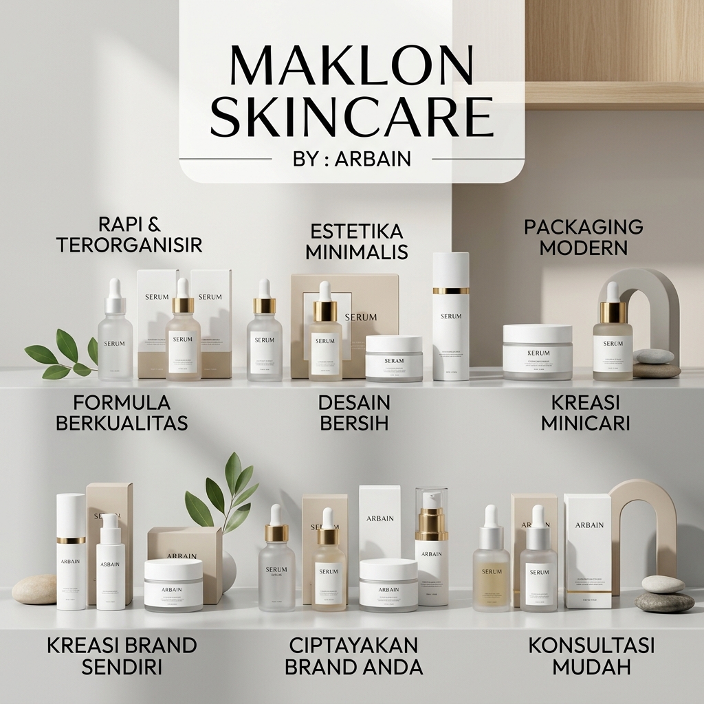 Manfaat Membuat Produk Sendiri dengan Pabrik Jasa Maklon Skincare PT. Arbain Jaya Investama