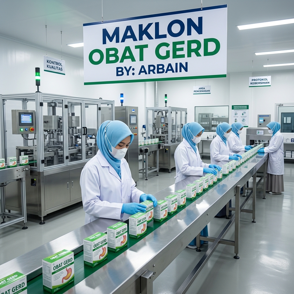Panduan Memilih Pabrik Maklon yang Tepat untuk Memenuhi Kebutuhan Obat Asam Lambung / GERD Anda