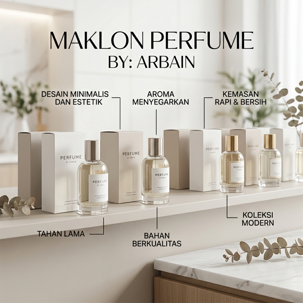 Pesan Pabrik Jasa Maklon Parfum yang Aman dan Profesional dengan PT. Arbain Jaya Investama