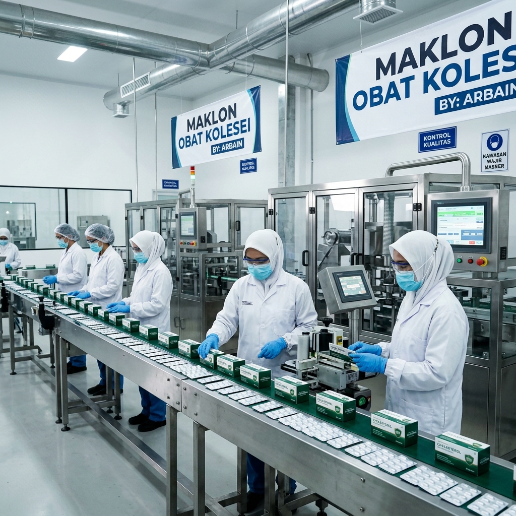 Jasa Maklon Obat Kolesterol | Pabrik Maklon Arbain: Pilihan Terbaik untuk Perbandingan dengan Alternatif