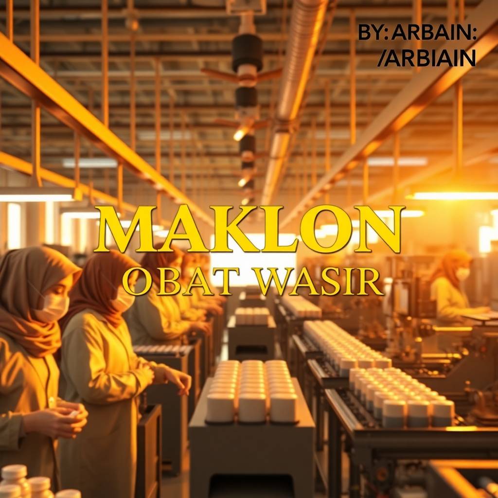 Layanan Pabrik Maklon Obat Ambeien Lingkungan Bersih Steril dan Sesuai Amdal untuk Bisnis Kecantikan Anda