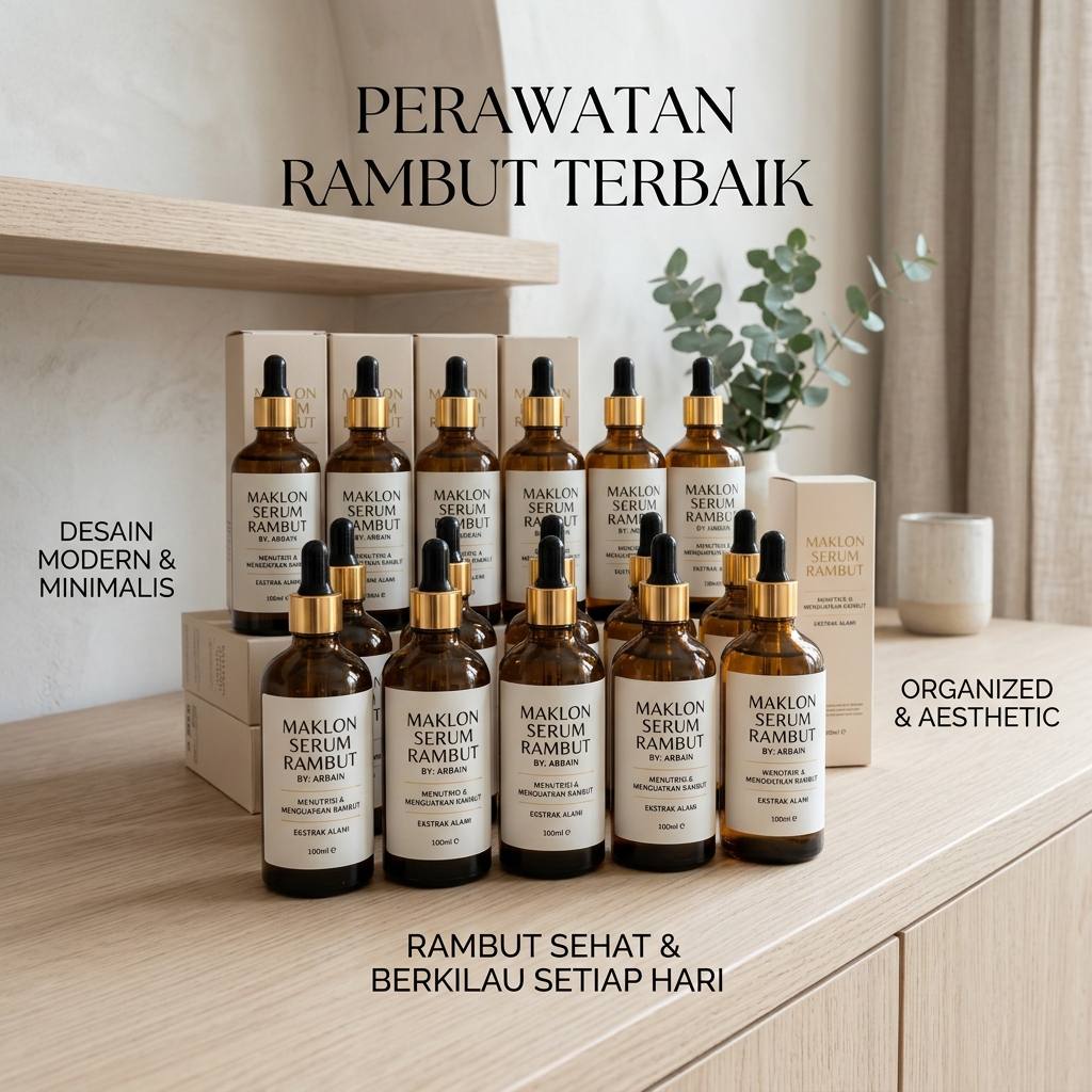 Manfaat Utama Jasa Maklon Serum Rambut untuk Mengatasi Rambut Rontok dan Lebih Sehat