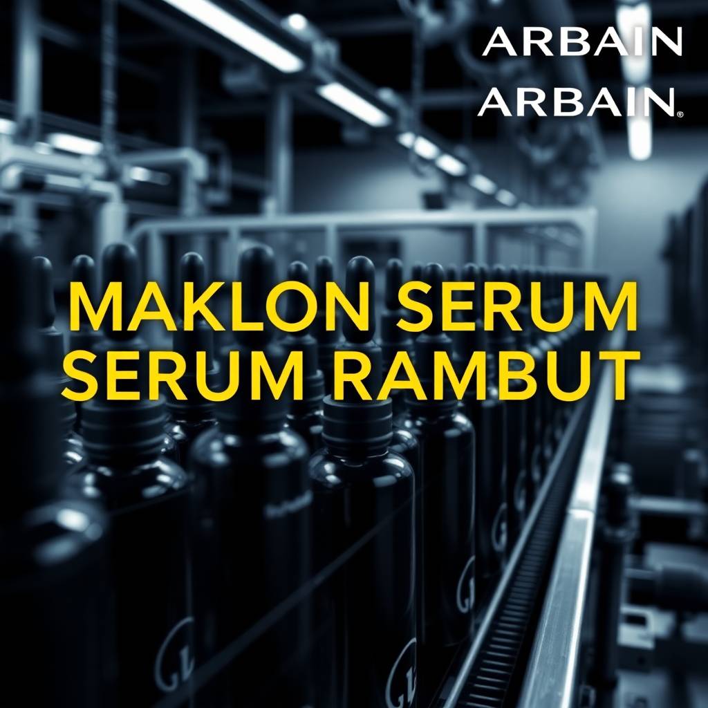 Mudah Bangun Brand Hair Care Mewah dengan Jasa Maklon Serum Rambut Premium PT Arbain Jaya Investama - 081804599614
