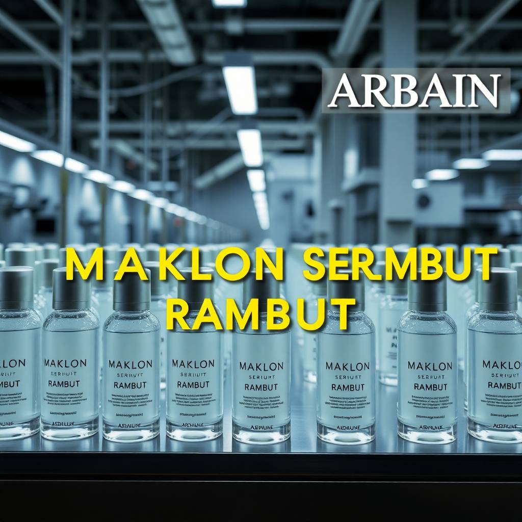 Transformasi Brand Hair Care Mewah dengan Jasa Maklon Serum Rambut Premium dari PT Arbain Jaya Investama