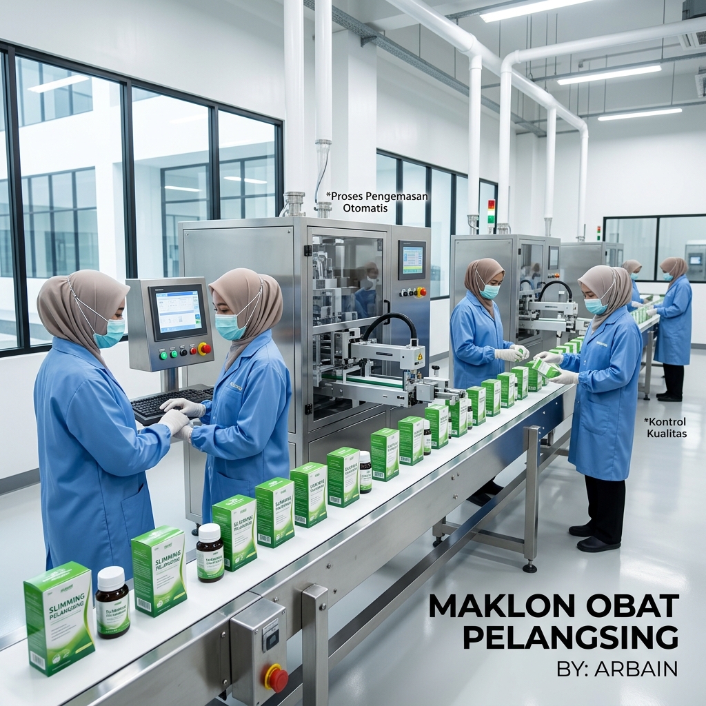 Rekomendasi Maklon Obat Pelangsing Terpercaya: Pabrik Maklon Arbain