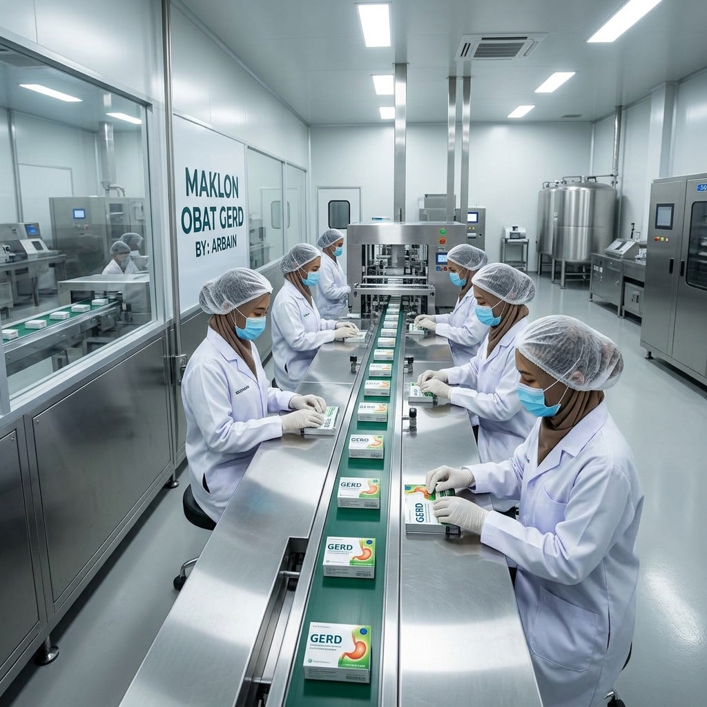 Maklon Obat Asam Lambung / GERD: Pilih yang Tepat untuk Bisnis Anda