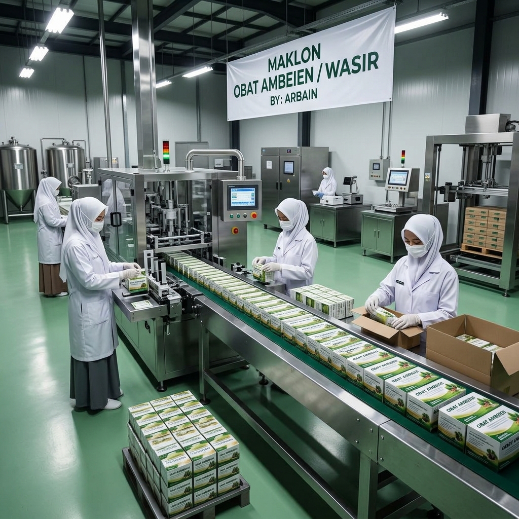 Cara Pesan yang Aman: Pilih Pabrik Jasa Maklon Obat Ambeyen/Wasir Terpercaya